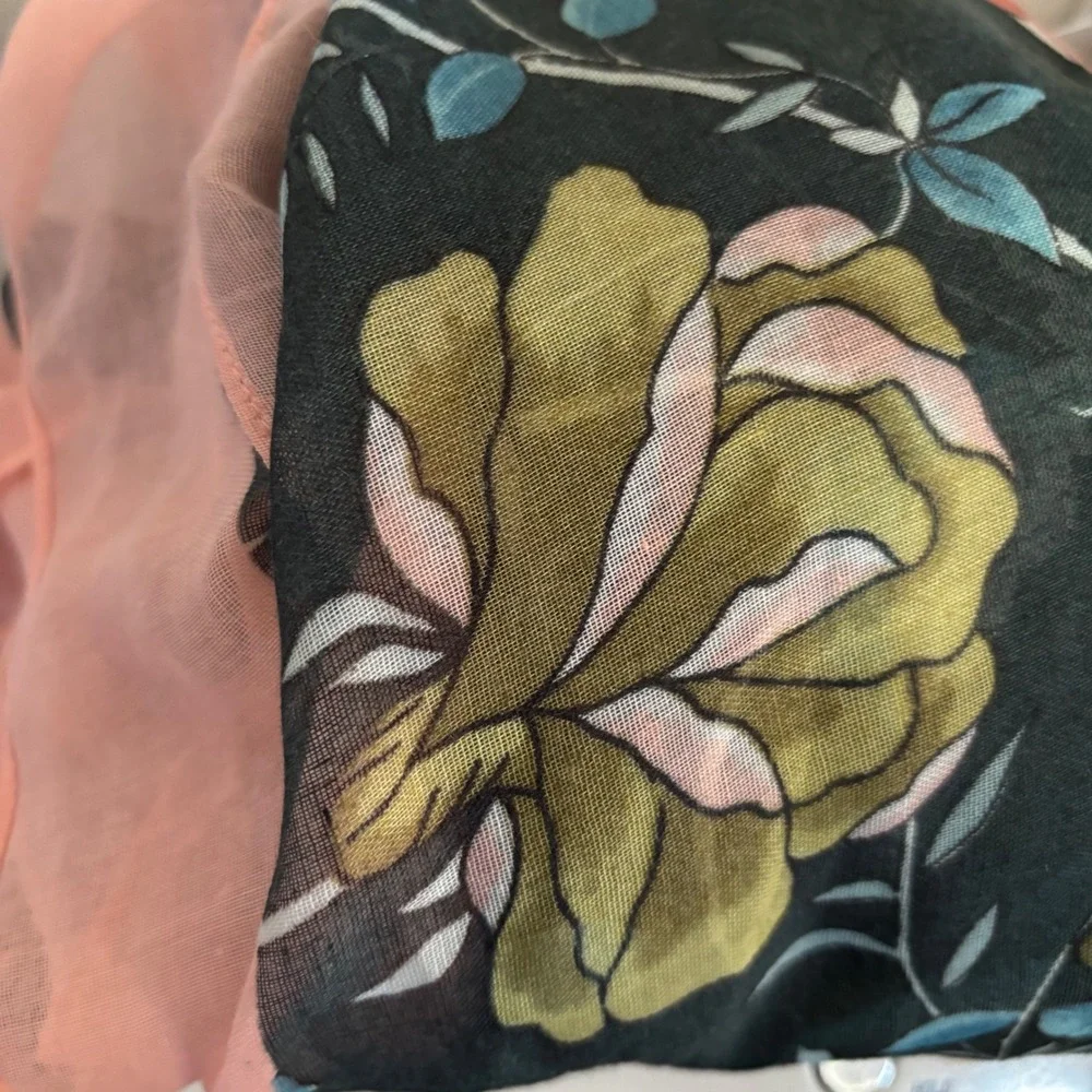 Ann Taylor‎ Loft Floral Printed Scarf NWT